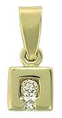 Diamant-Anhänger-Gold-585-Diamant 0,065ct